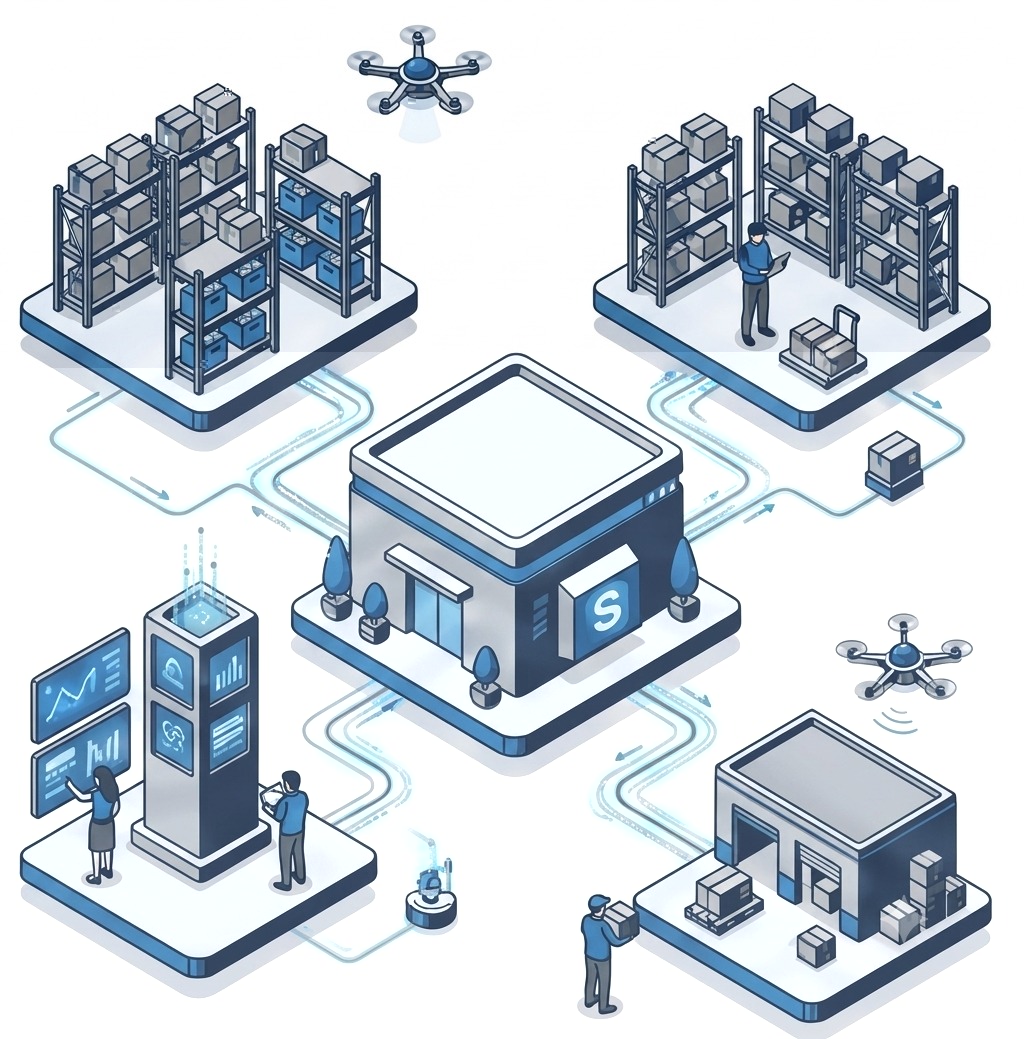 STORE2GO connected SaaS ecosystem
